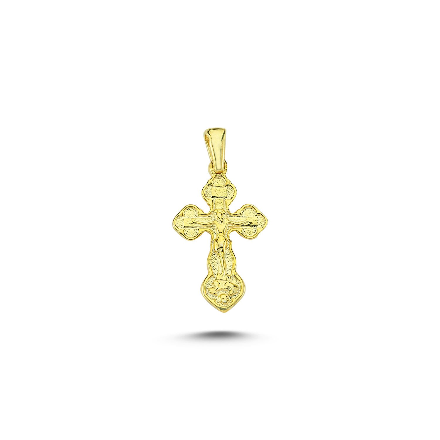 Beelo Gold 14K Altın Haç Kolye Ucu